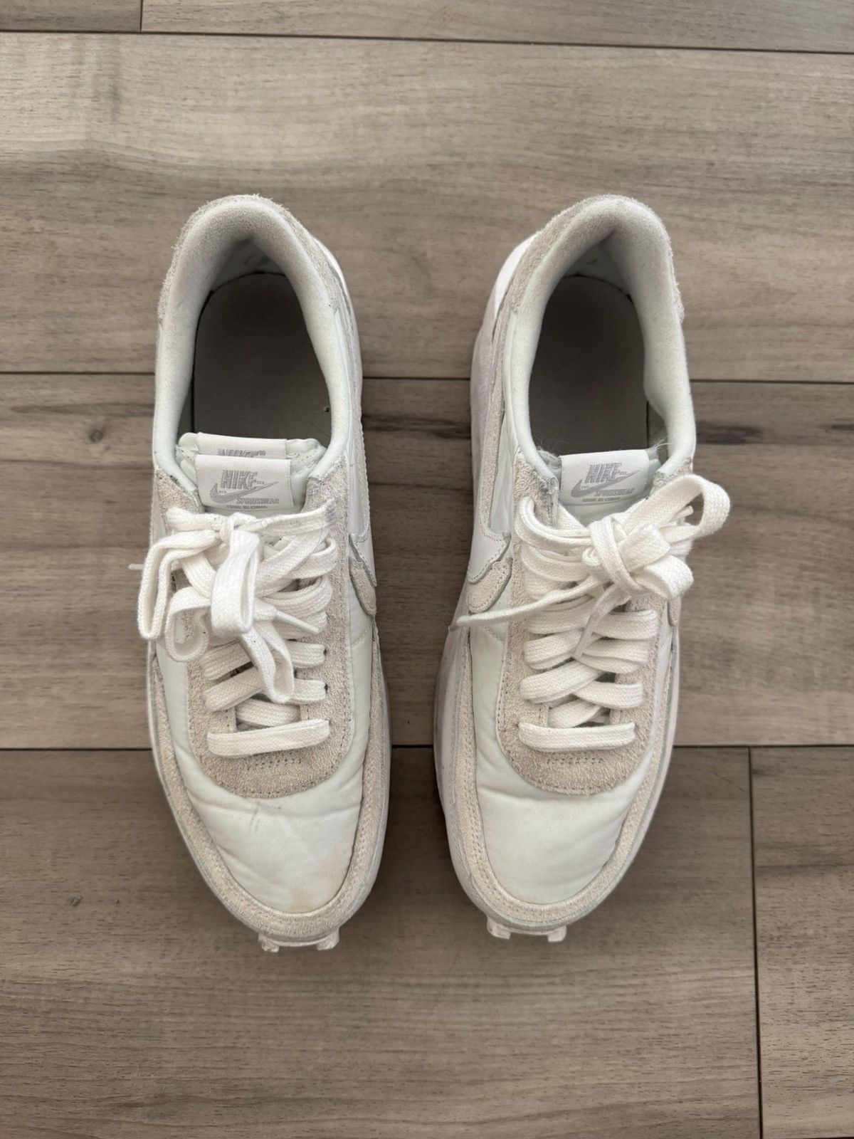 Nike × Sacai Nike Sacai Waffle nylon *white colorway* *steal* Size US 10 / EU 43 - 3 Thumbnail