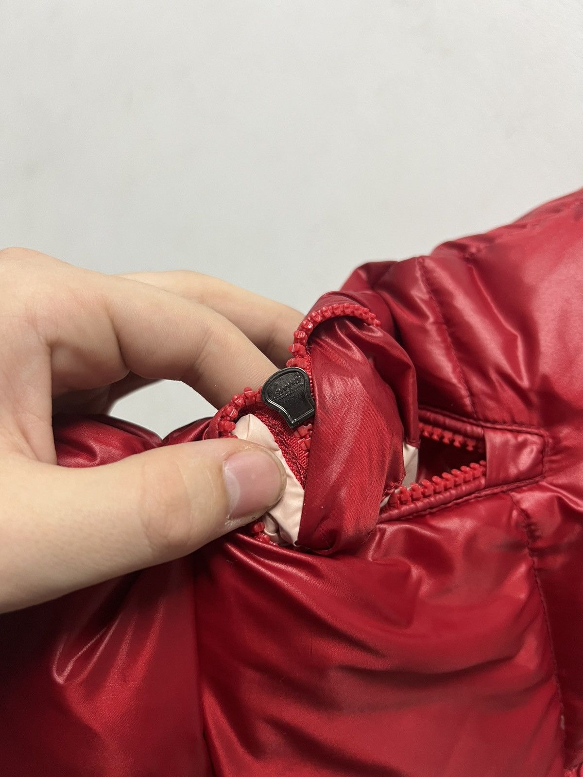 Moncler Moncler Red Puffer Vest Size XS / US 0-2 / IT 36-38 - 11 Thumbnail