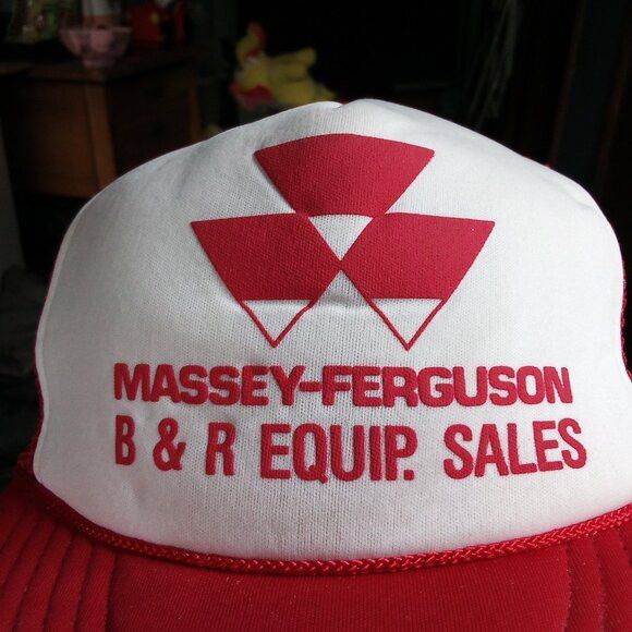 Other DS Vintage Massey-Ferguson B&R Equipment Sales Trucker Hat Size ONE SIZE - 2 Thumbnail