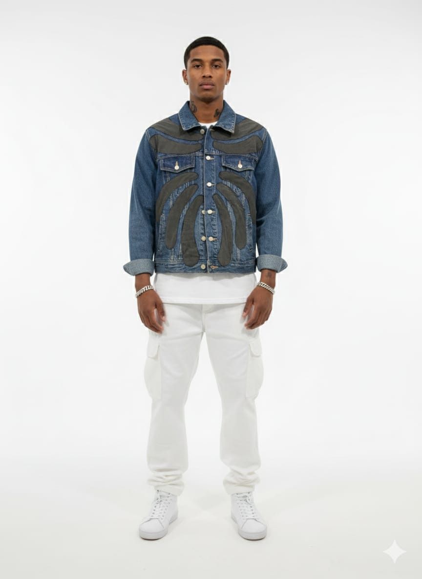 Other huntilanak monster denim jacket Size US M / EU 48-50 / 2 - 2 Thumbnail