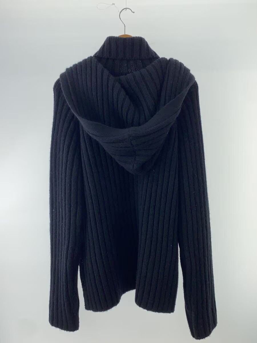 Yohji Yamamoto AW18 Ribbed Hooded Knit Sweater Size US L / EU 52-54 / 3 - 2 Thumbnail