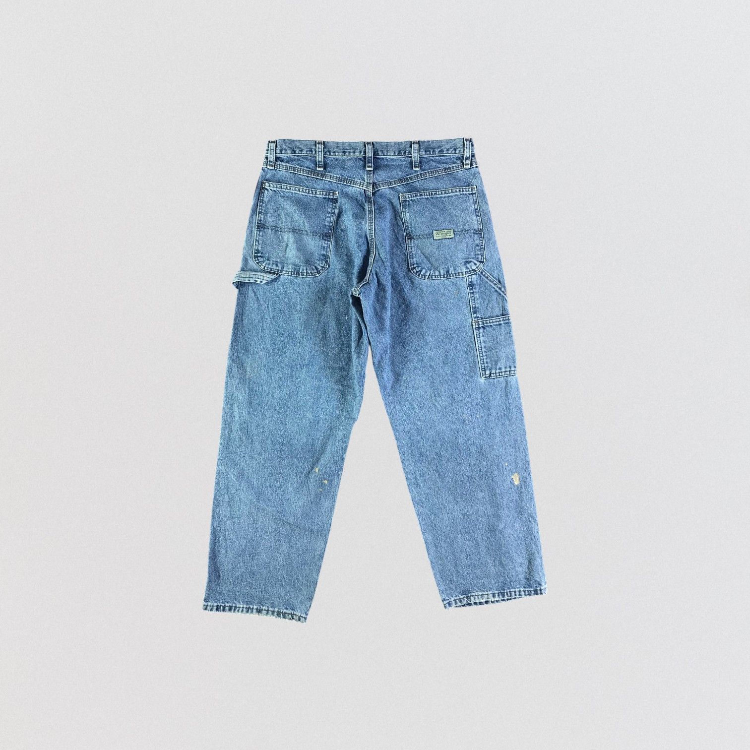 Vintage × Wrangler Vintage Blue Wash Wrangler Jeans-JM3355 Size US 35 - 2 Thumbnail