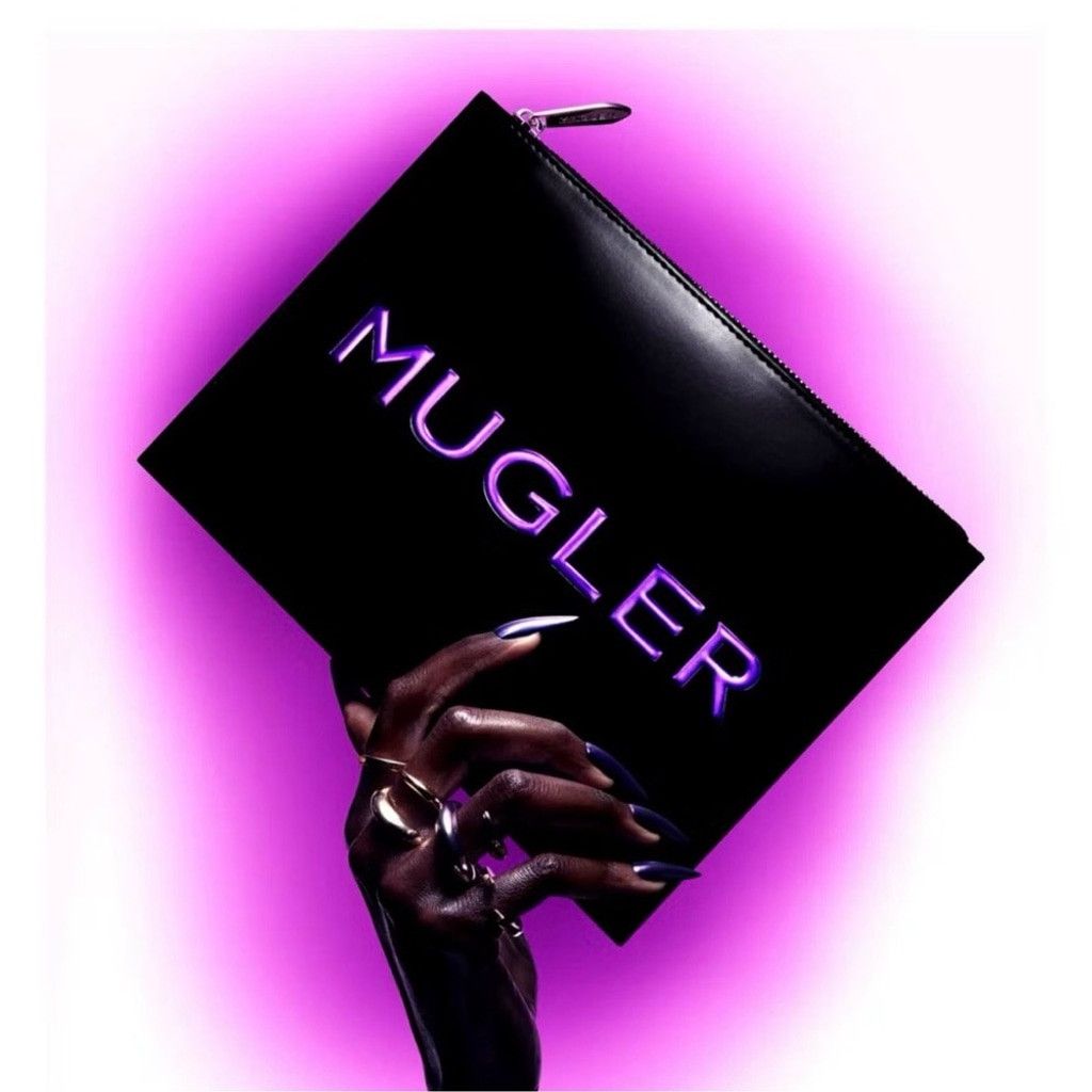Mugler NEW Mugler Alien Limited Edition Faux Leather Pouch Size ONE SIZE - 1 Thumbnail