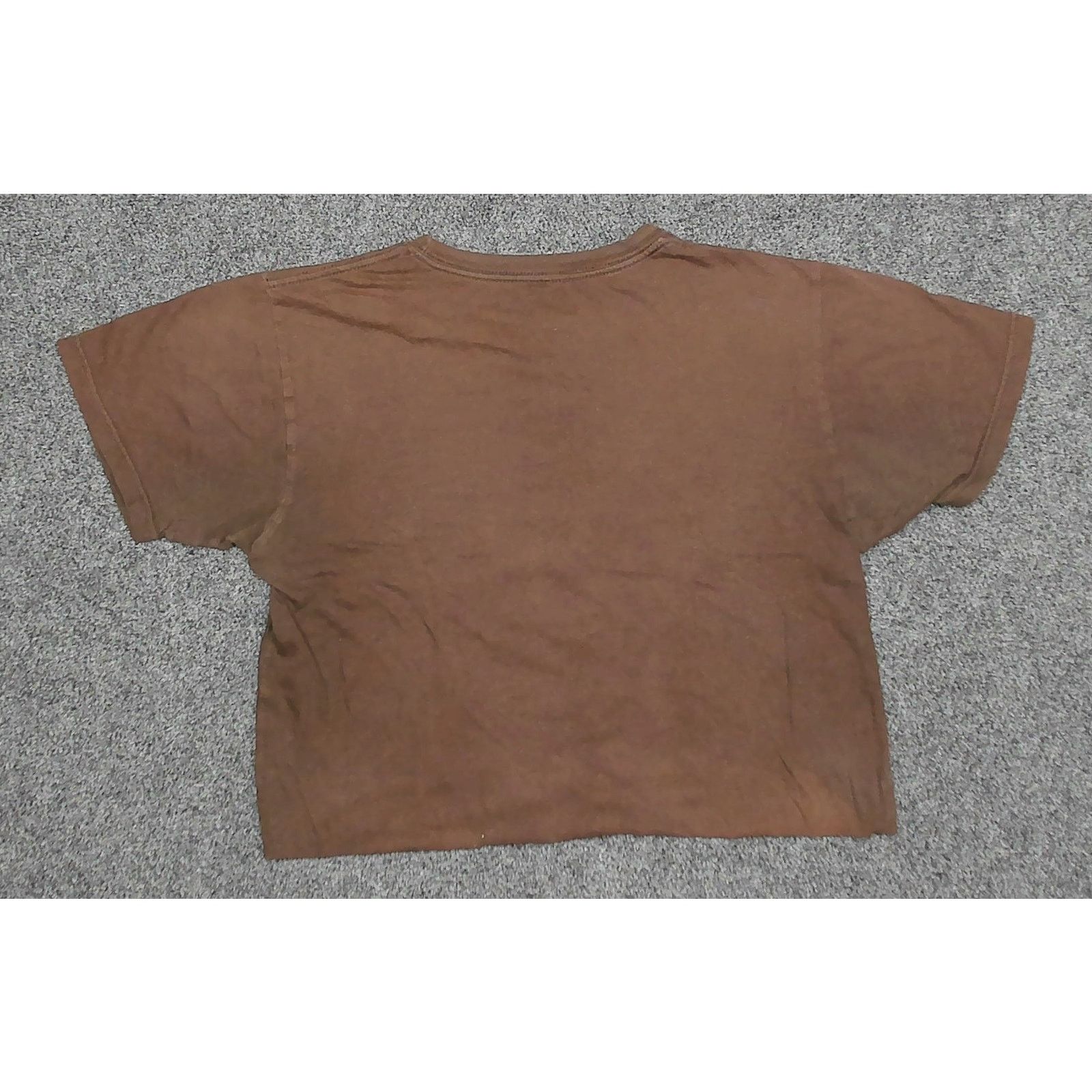Jimi Hendrix Vintage 2005 Authentic Hendrix Camo Crop Top Tee Size M / US 6-8 / IT 42-44 - 4 Thumbnail
