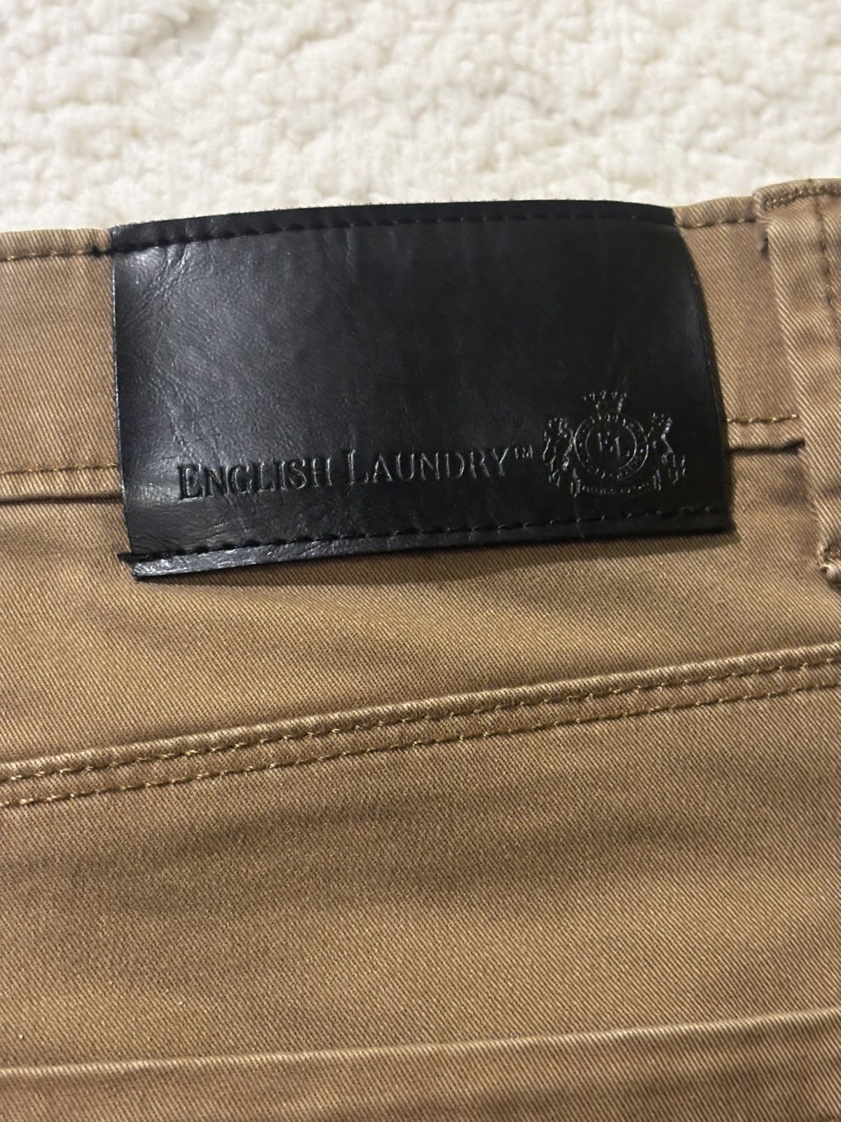 English Laundry Brown cotton pants0515 Size US 32 / EU 48 - 8 Thumbnail