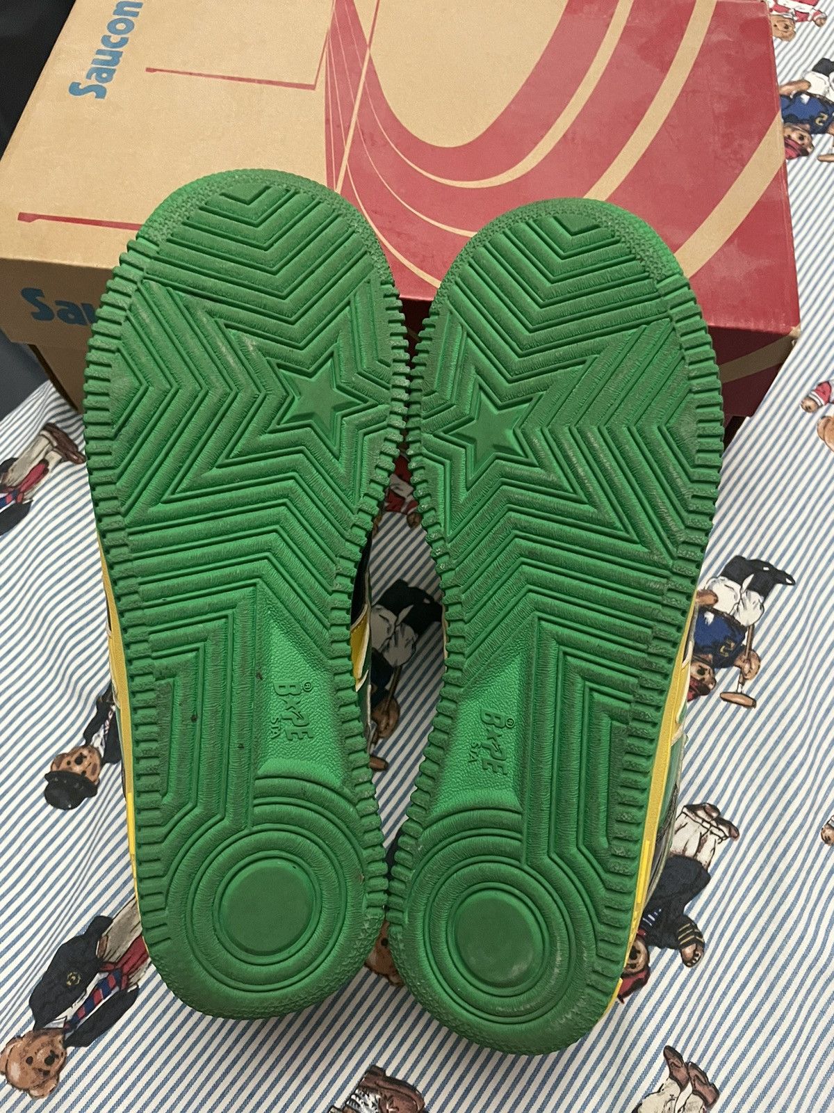 Bape × Kaws Bapesta Kaws Size US 8.5 / EU 41-42 - 3 Thumbnail
