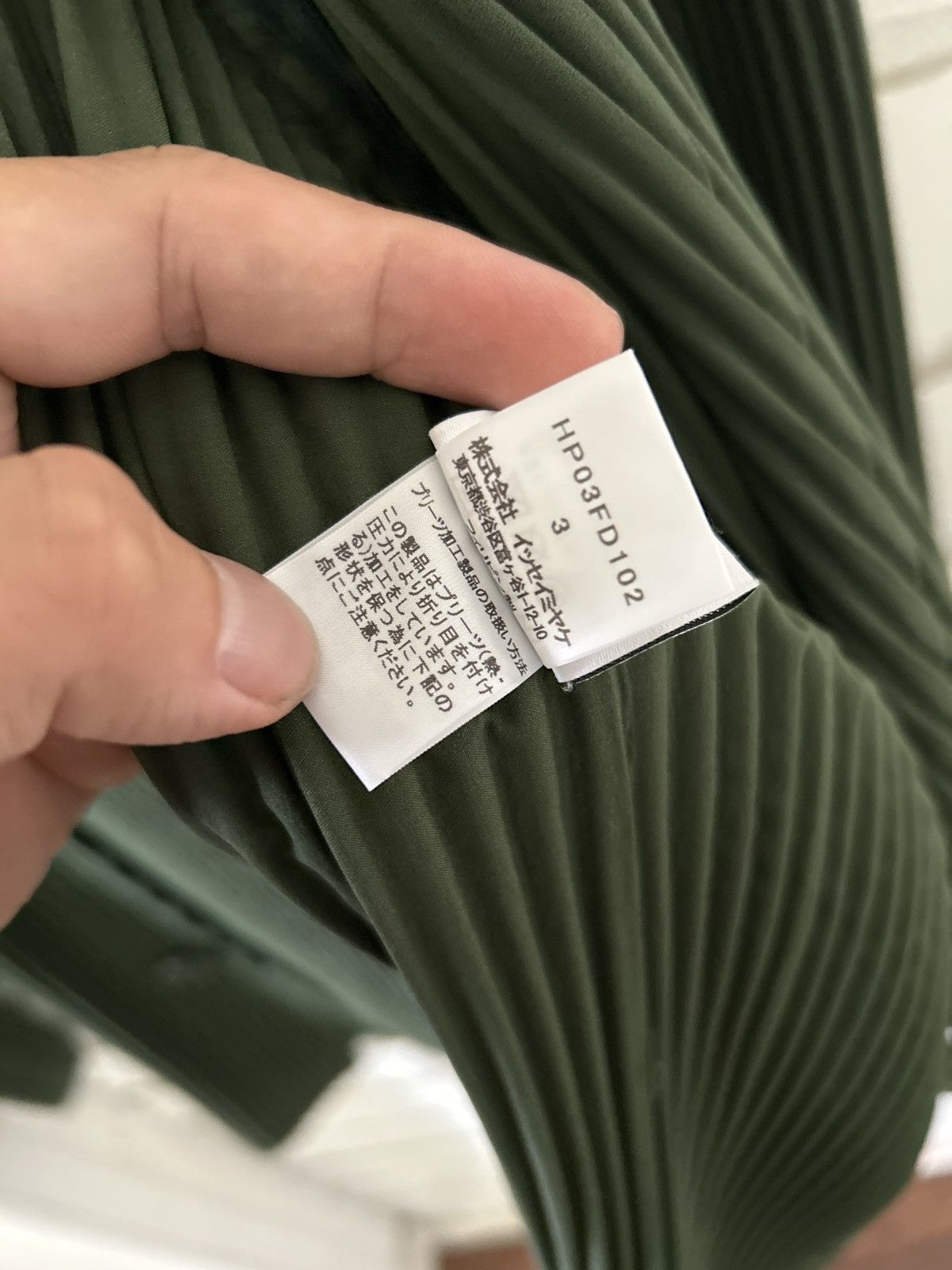 Homme Plisse Issey Miyake × Issey Miyake Issey Miyake Homme Plisse Pleated Green Blazer (sz3) Size US L / EU 52-54 / 3 - 4 Thumbnail