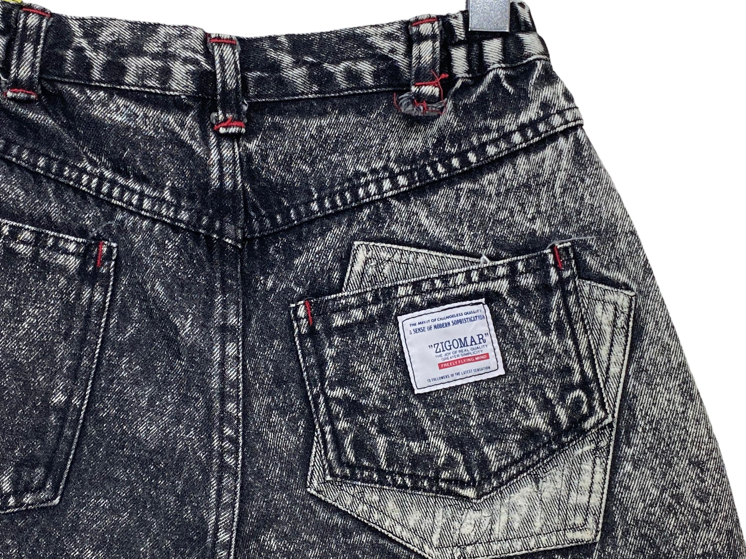 Japanese Brand Zigomar Denim Jeans High Rise Mom Jeans Ankle Jeans Size 24" / US 00 / IT 34 - 11 Thumbnail
