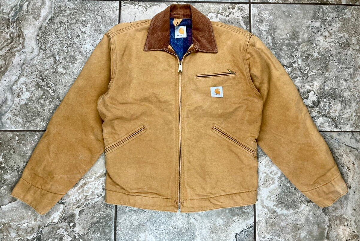 Vintage Small Carhartt Detroit Jacket Blanket Lined j001 j01 | Grailed