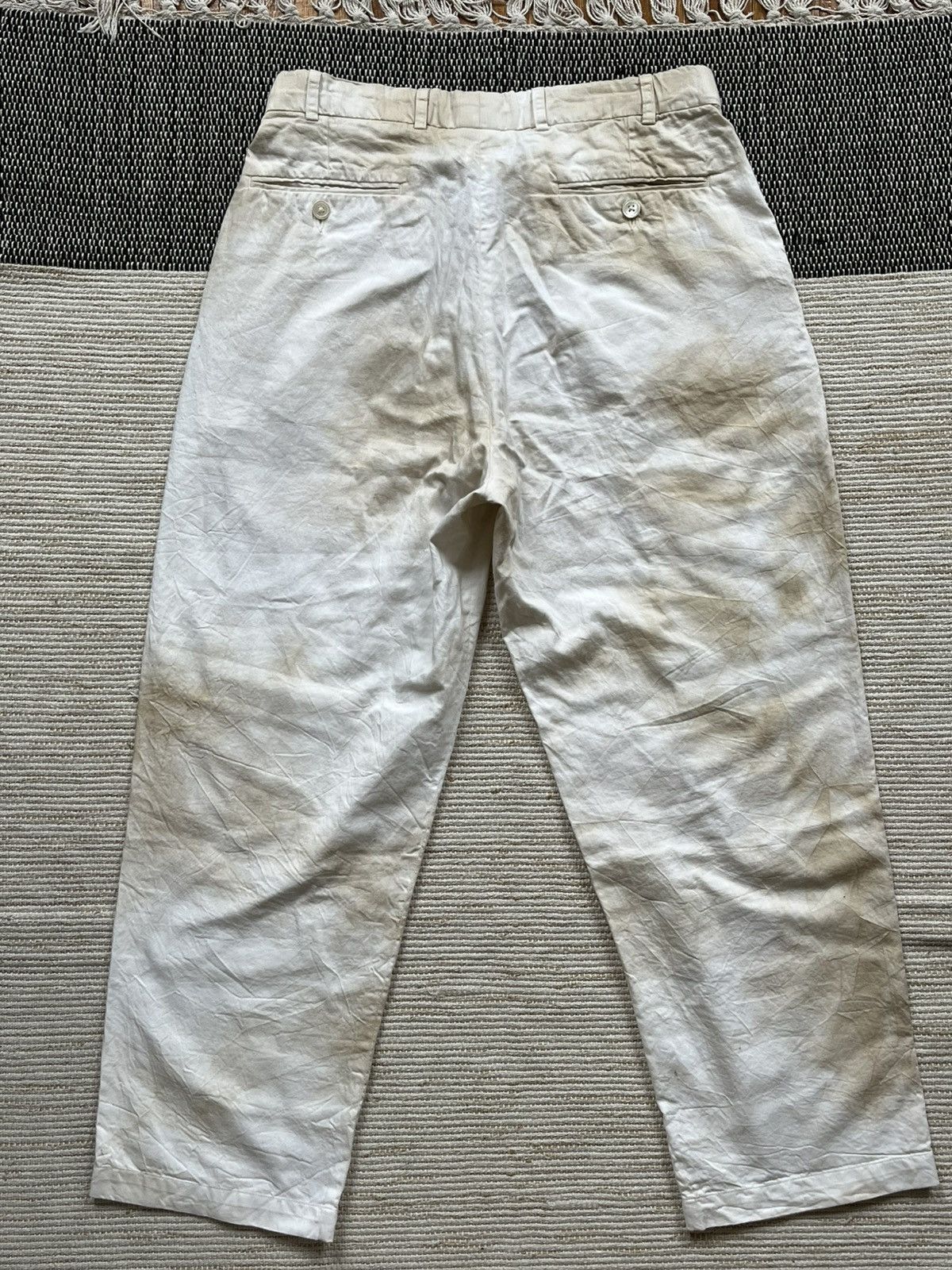 Naissance Naissance tie-dye double pleat white trousers Size US 30 / EU 46 - 7 Thumbnail