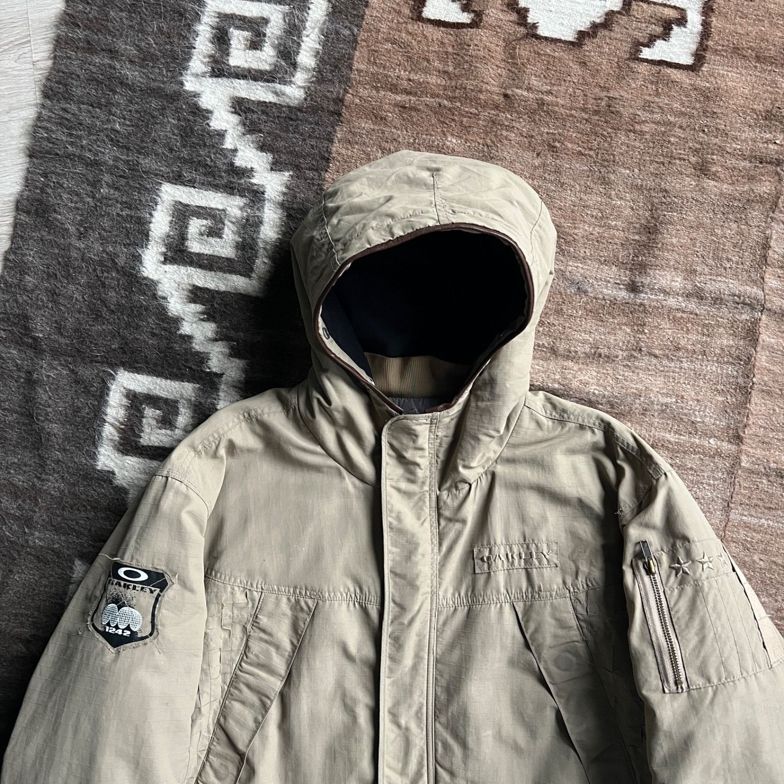 Oakley Oakley Vintage Insulated Jacket Ripstop Tactical 9764AC Size US L / EU 52-54 / 3 - 6 Thumbnail