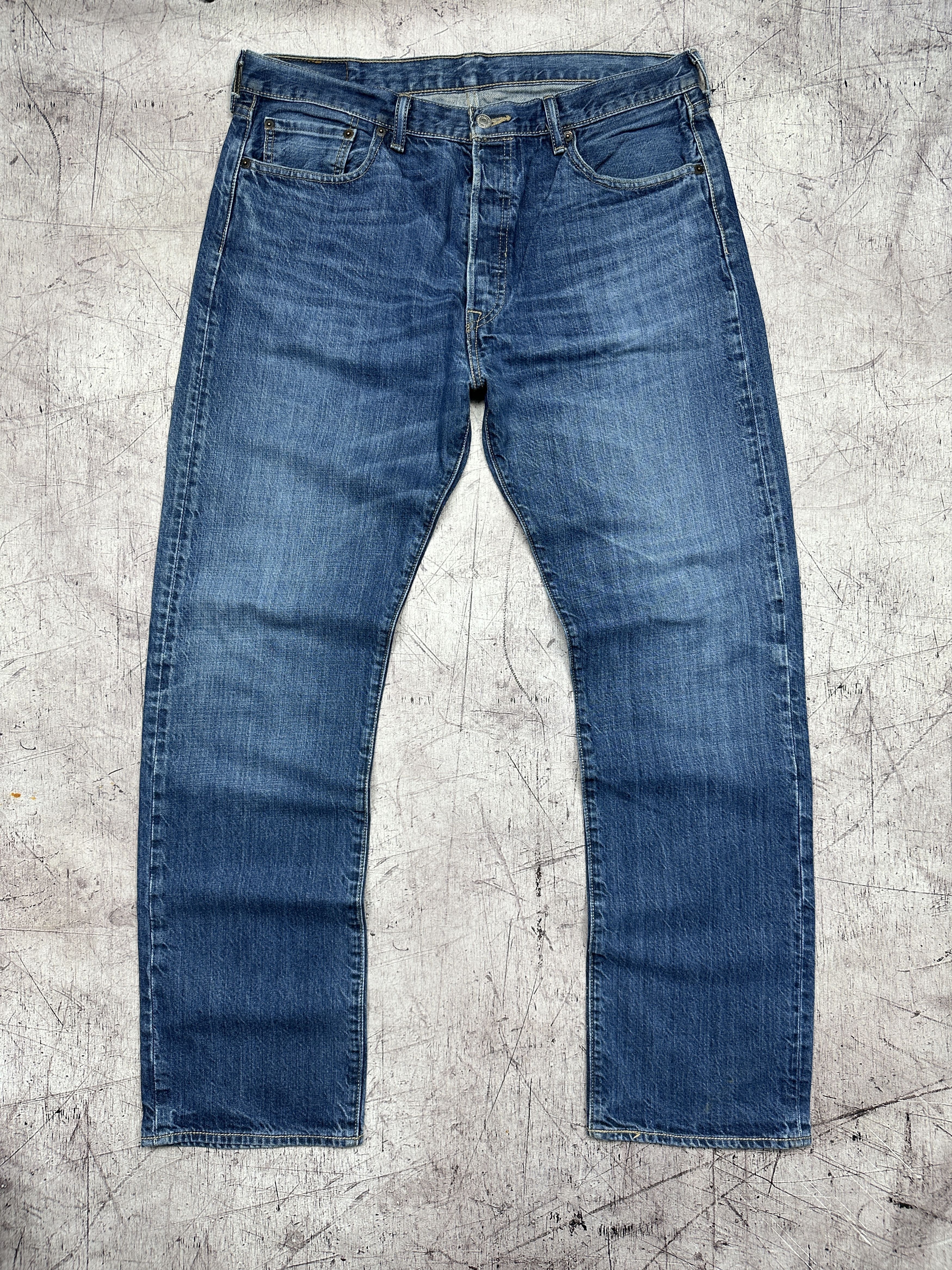 Levi's Levi's 501 Mens Denim Pants Jeans Size 36 x 32 Size US 36 / EU 52 - 5 Thumbnail