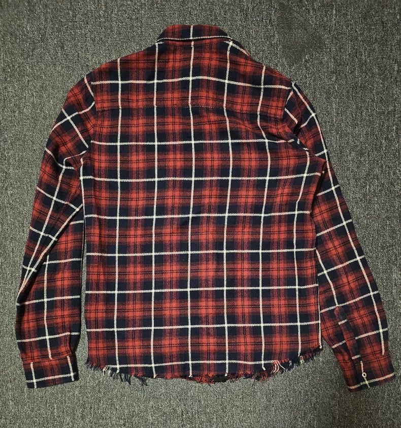 Amiri Amiri Red check shirt 2505-Nextarrow Size US M / EU 48-50 / 2 - 4 Thumbnail