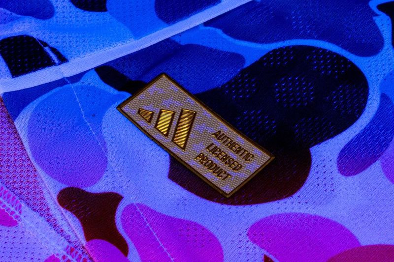 Bape Bape Adidas Jersey Size ONE SIZE - 5 Thumbnail
