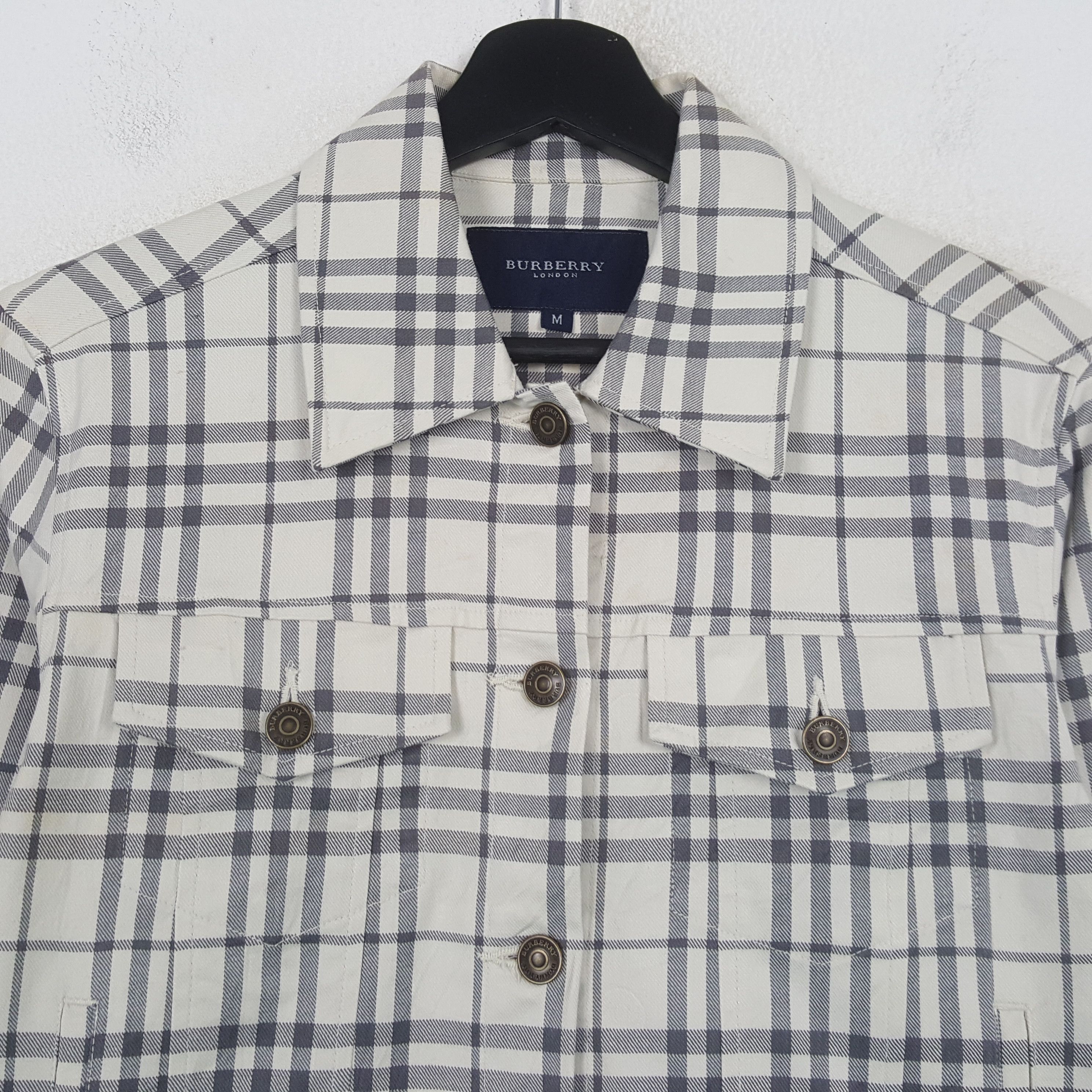 Burberry Burberry London Fashion Brand Custom Art Jacket C298N18 Size XS / US 0-2 / IT 36-38 - 4 Thumbnail