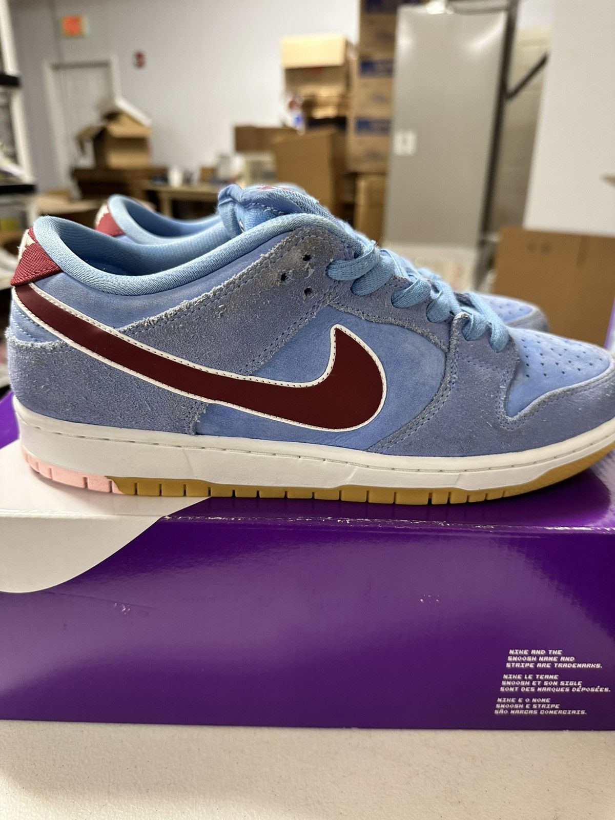 Nike Nike dunk low philadelphia phillies Size US 10 / EU 43 - 4 Thumbnail