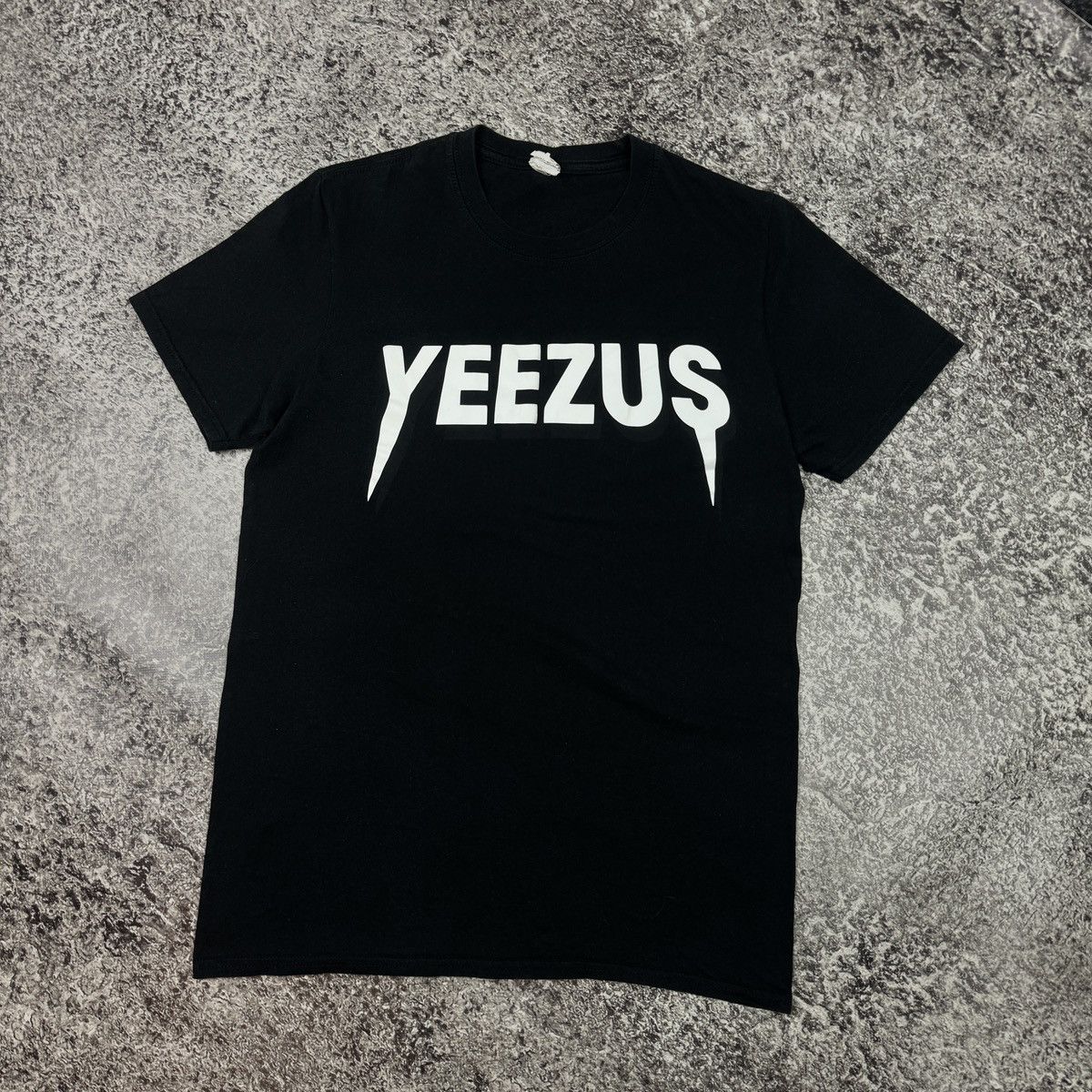 Pre-owned Vintage Yeezus Big Logo T-shirt Kanye West Style In Black