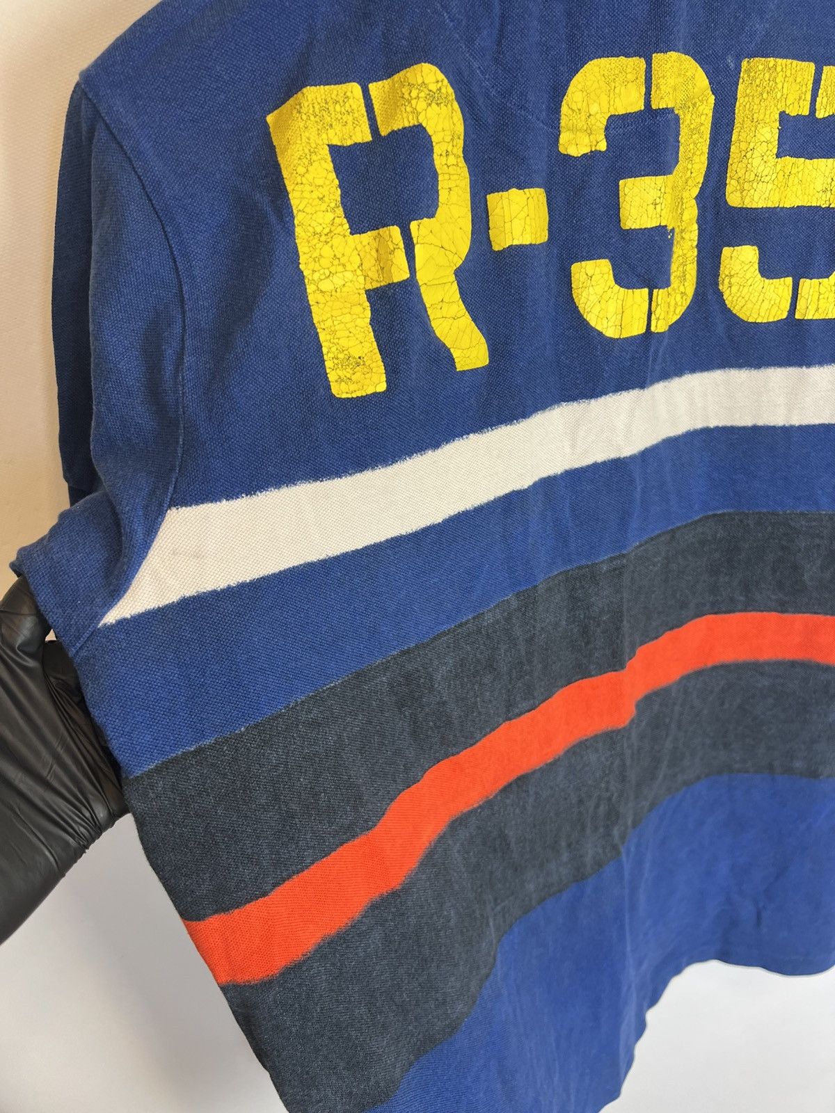 Polo Ralph Lauren Vintage Y2K Polo Ralph Lauren Rugby Shirt Chief Keef R-35 Size US XL / EU 56 / 4 - 3 Thumbnail