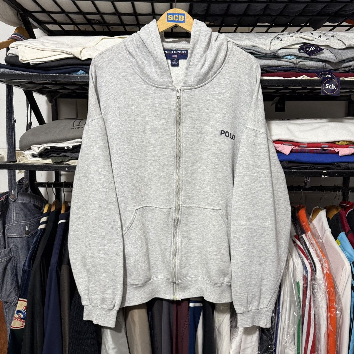 Ralph Lauren Sport Vintage polo sport ralph lauren boxy ziphoodie Size US XL / EU 56 / 4 - 5 Thumbnail