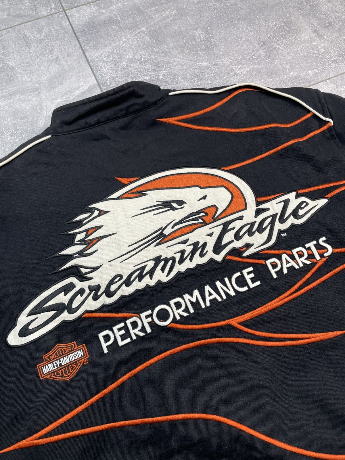 Harley Davidson Harley Davidson Screaming Eagle Racing Jacket Size US XXL / EU 58 / 5 - 7 Thumbnail