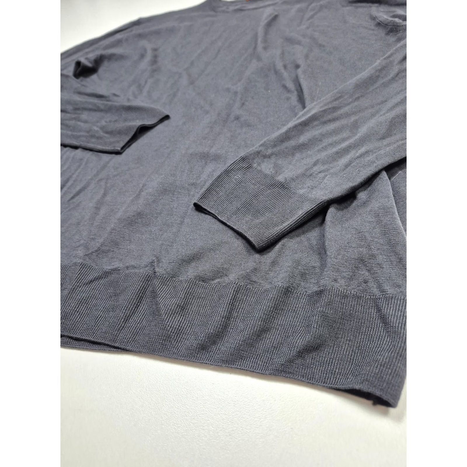Barena Barena Venezia Sweater Mens XL Gray Extrafine Merino Wool Crewneck Knit Size US XL / EU 56 / 4 - 3 Thumbnail