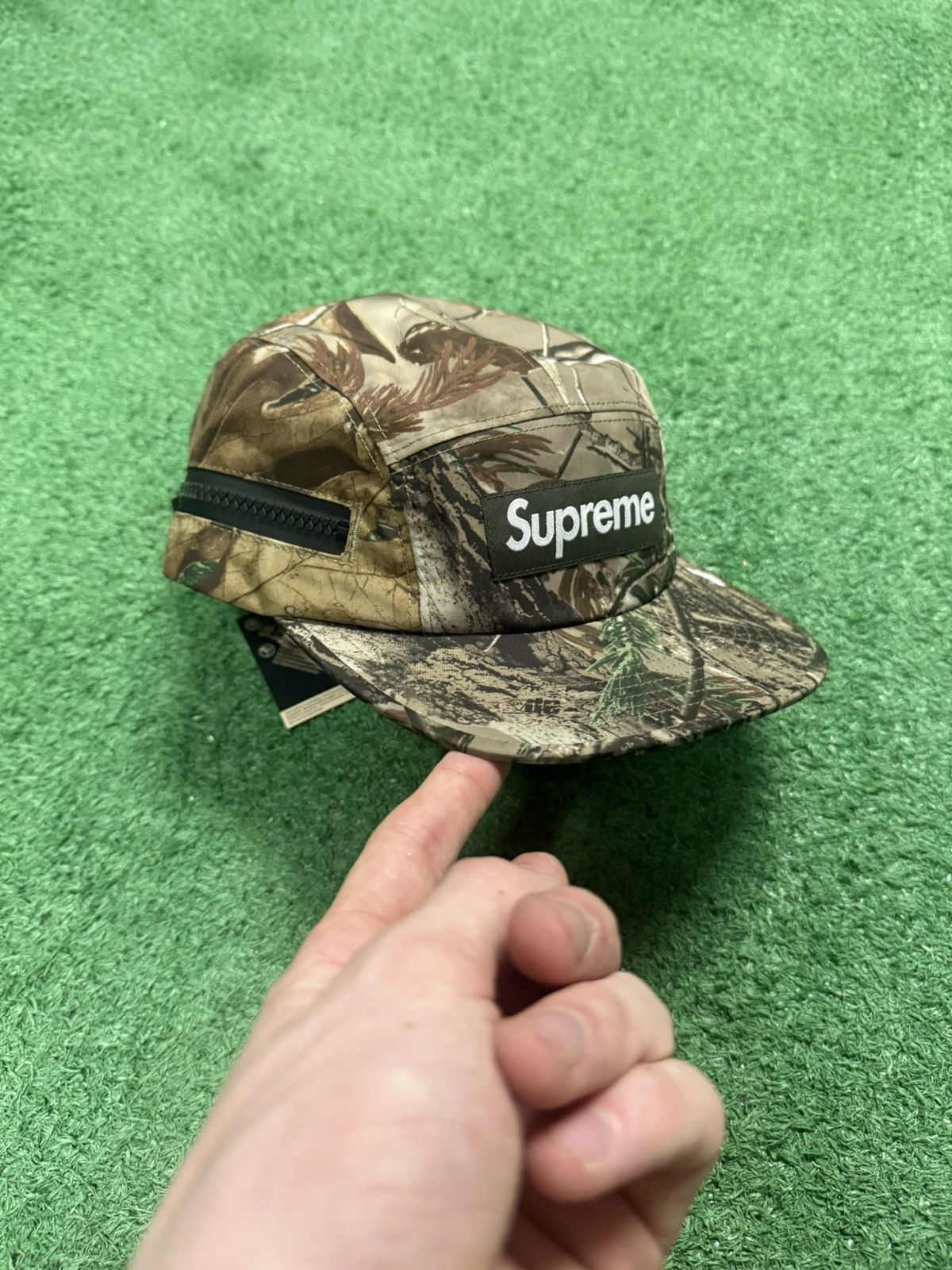 Supreme Supreme goretex camo 6 panel box logo hat Size ONE SIZE - 2 Thumbnail