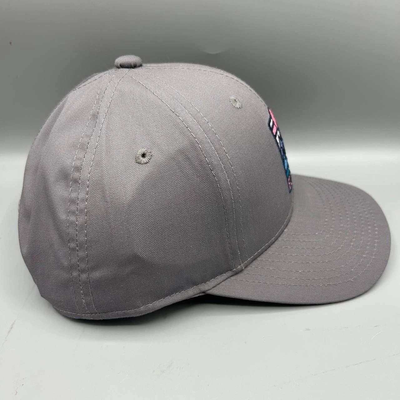 The Game Vintage Breckenridge Hat Men Gray Embroidered Snap Back Cap Size ONE SIZE - 3 Thumbnail