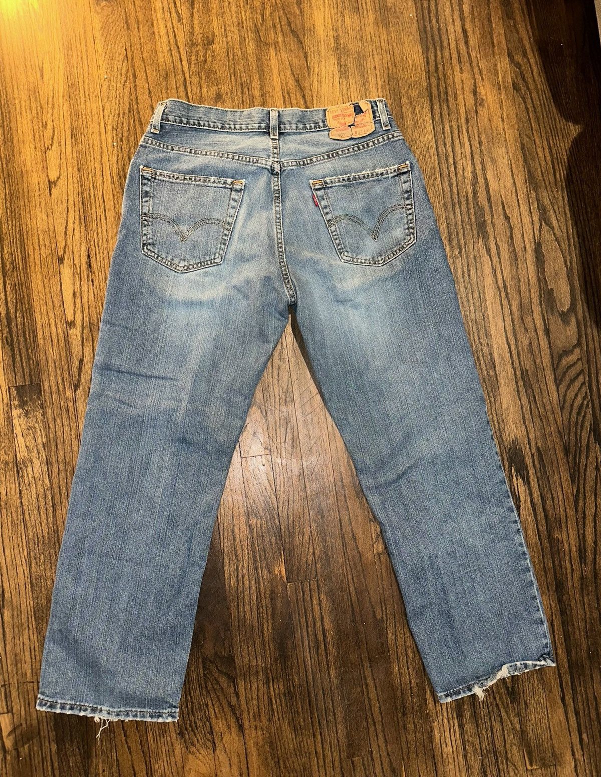 Levi's × Vintage Levi’s Relaxed Straight 32x30 Jeans Size US 32 / EU 48 - 4 Thumbnail