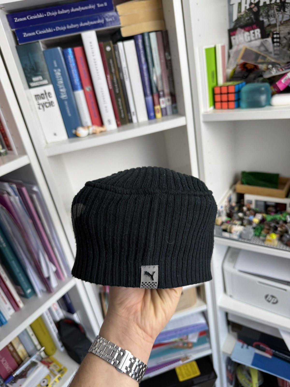 Japanese Brand × Puma Vintage y2k Puma winter beanie hat avantgarde skins archive Size ONE SIZE - 2 Thumbnail