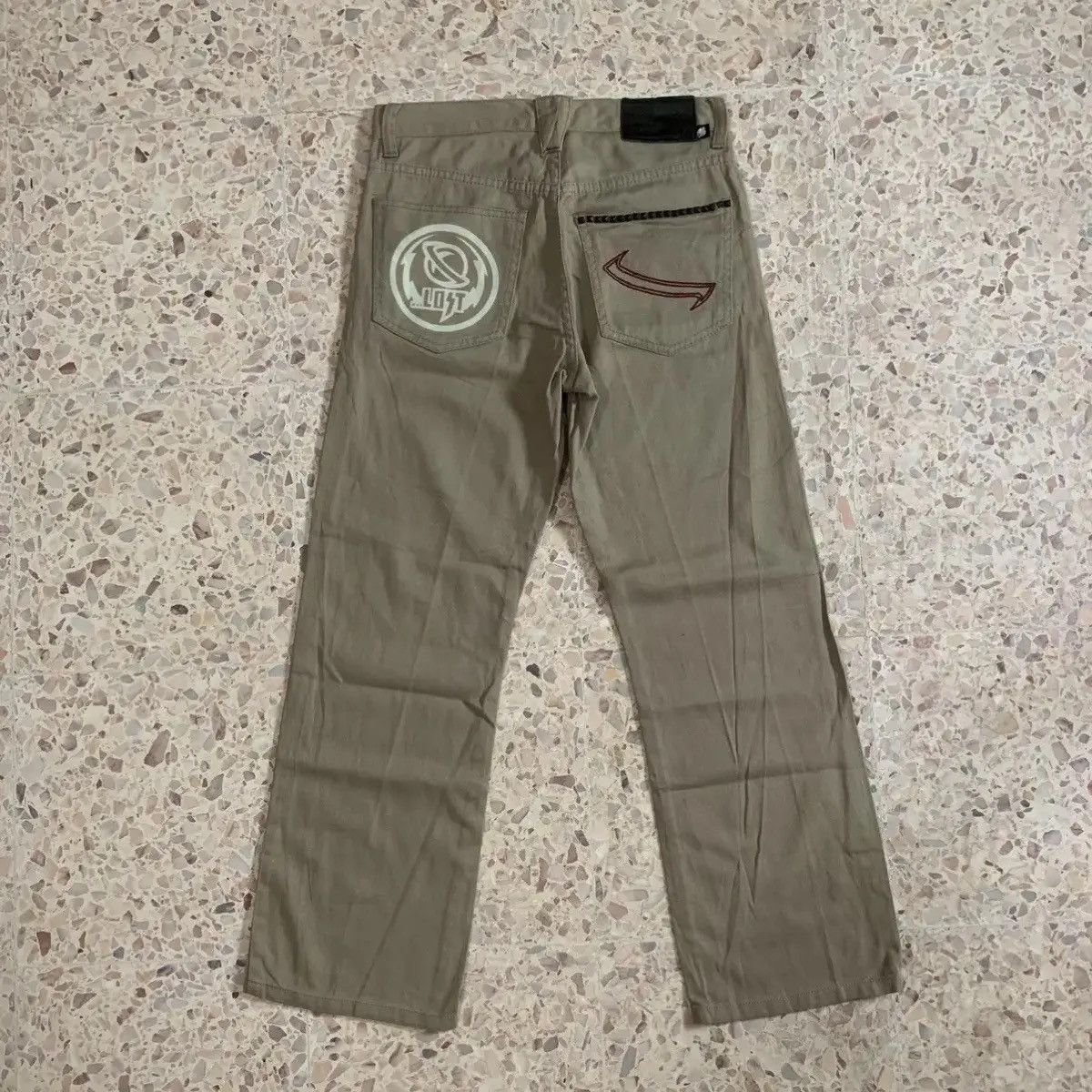 Japanese Brand × Lost Enterprises × Vintage STEALS 💥 VINTAGE LOST TROUSERS BAGGY SPIKE PANTS Size US 29 - 1 Thumbnail