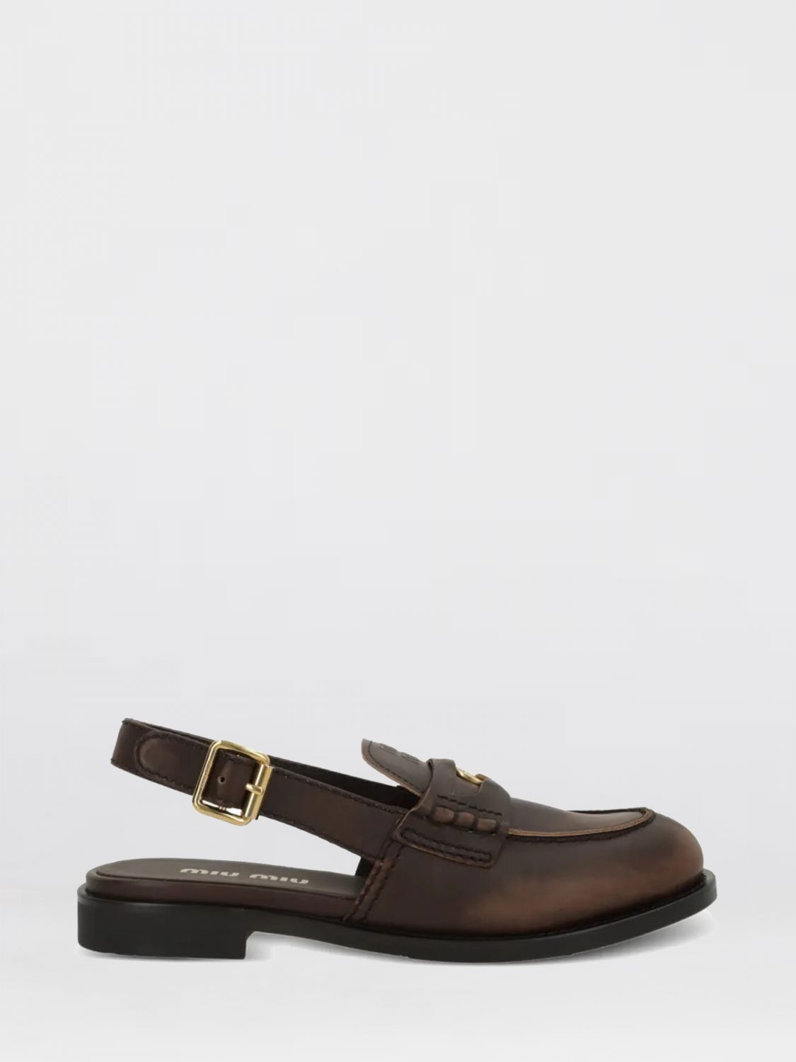 Miu Miu Miu Miu Flat Shoes Woman Leather Size US 6.5 / IT 36.5 - 1 Preview