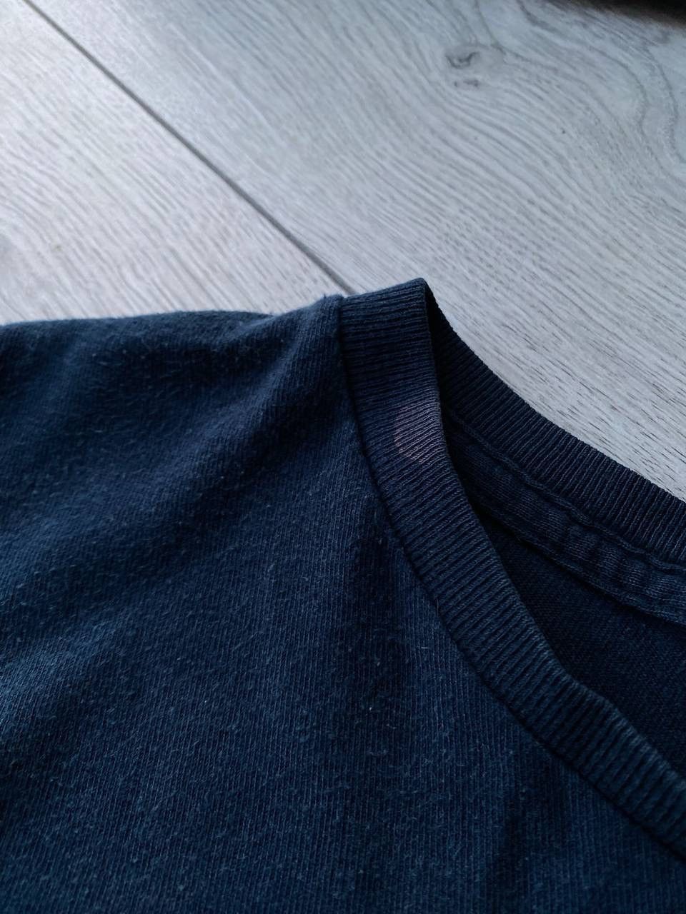 Stussy × Vintage Vintage Stussy Blue Big Logo Boxy T-shirt Y2K M Size US M / EU 48-50 / 2 - 5 Thumbnail
