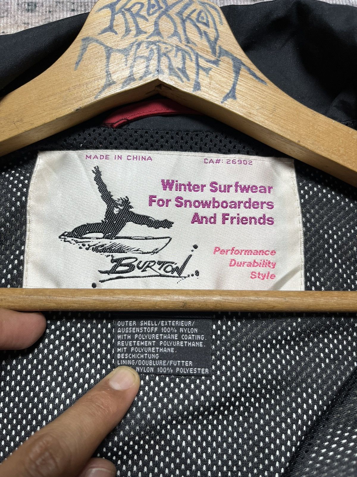 Burton × Vintage 💥Vintage Burton Winter Surfwear Snowboard Zipper Jacket Size US M / EU 48-50 / 2 - 4 Thumbnail