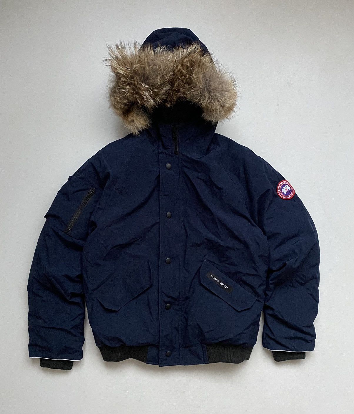 Canada goose kids rundle bomber clearance