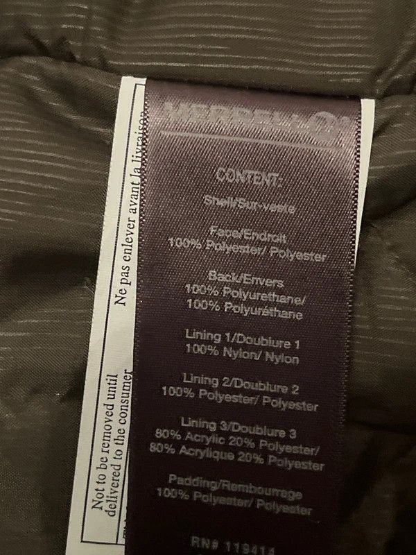 Merrell Merrell Opti Brown Hooded Parka Duffle Coat XL Size US XL / EU 56 / 4 - 7 Thumbnail