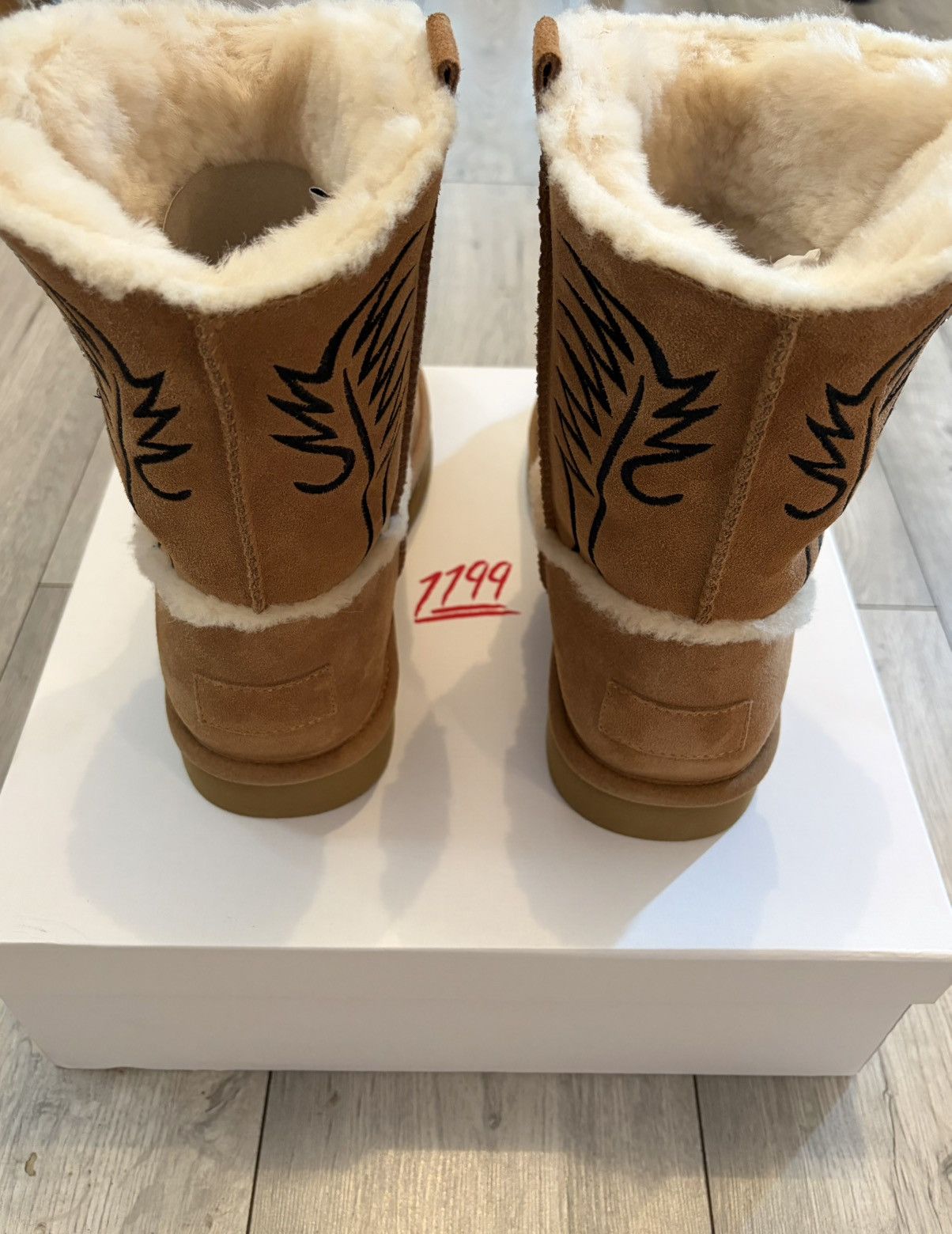 Other Bazo 1199 Cowboy Uggs v2 Chestnut - Size 42 EU Size US 9 / EU 42 - 6 Thumbnail