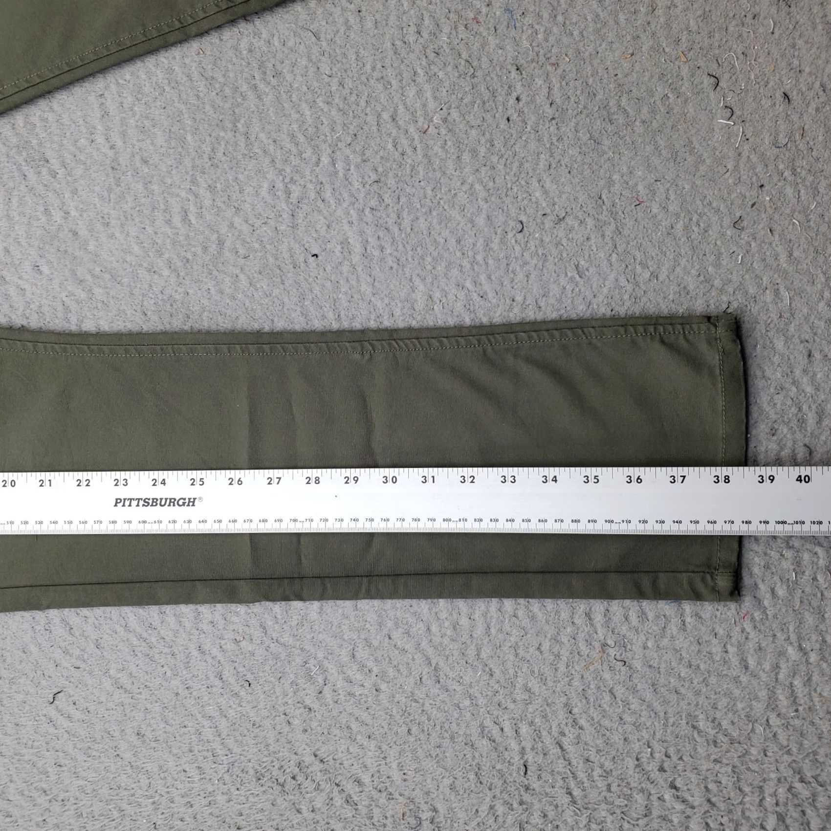 Empyre Empyre Womens Chino Pants: Skeletor Flex Low Waist Slim Fit Skinny Leg 30 Green Size 30 Womens Size 30" / US 8 / IT 44 - 3 Thumbnail