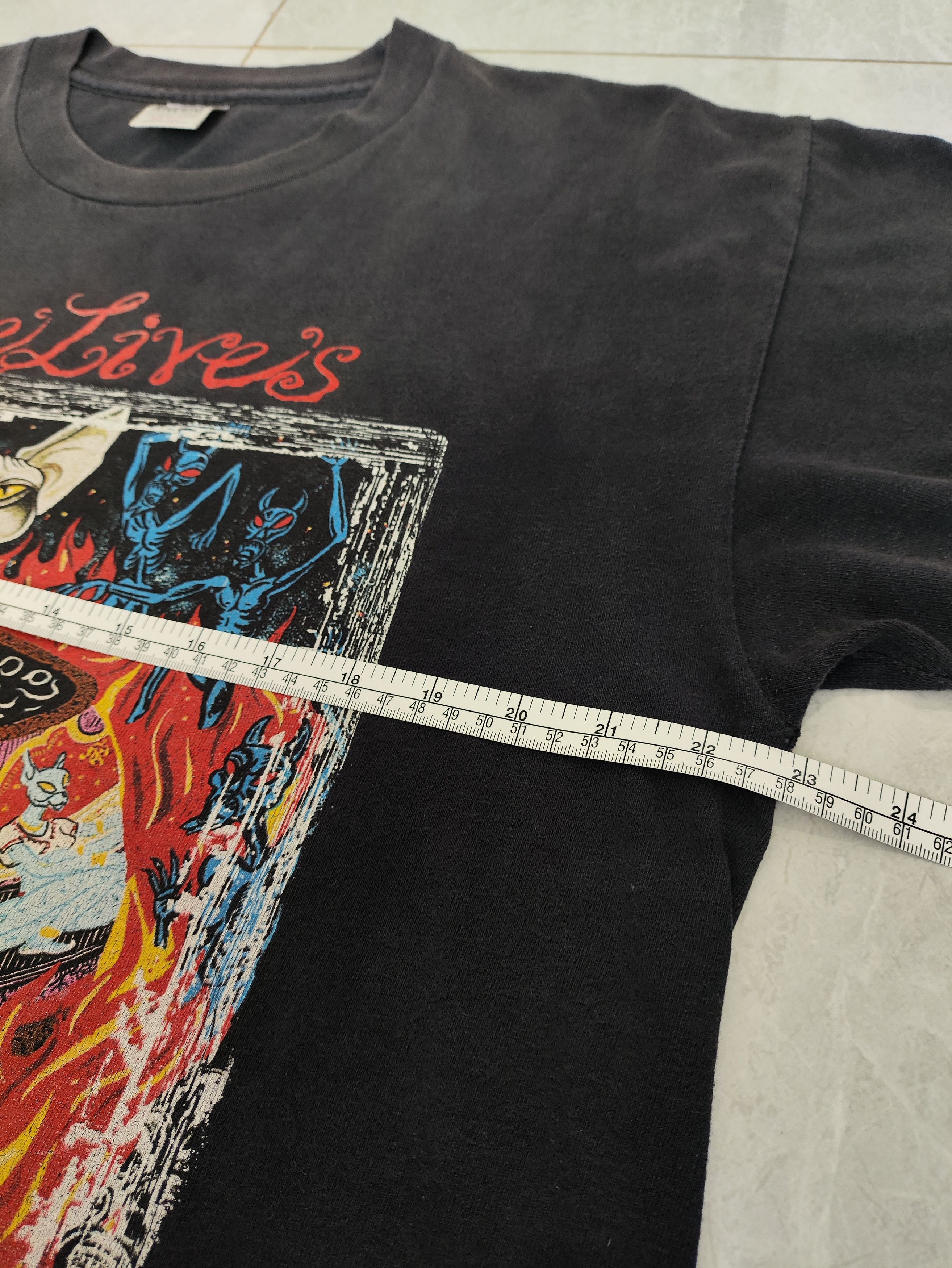 Other Vintage 1997 Aerosmith Nine Lives Tour Faded Black L Size US L / EU 52-54 / 3 - 6 Thumbnail