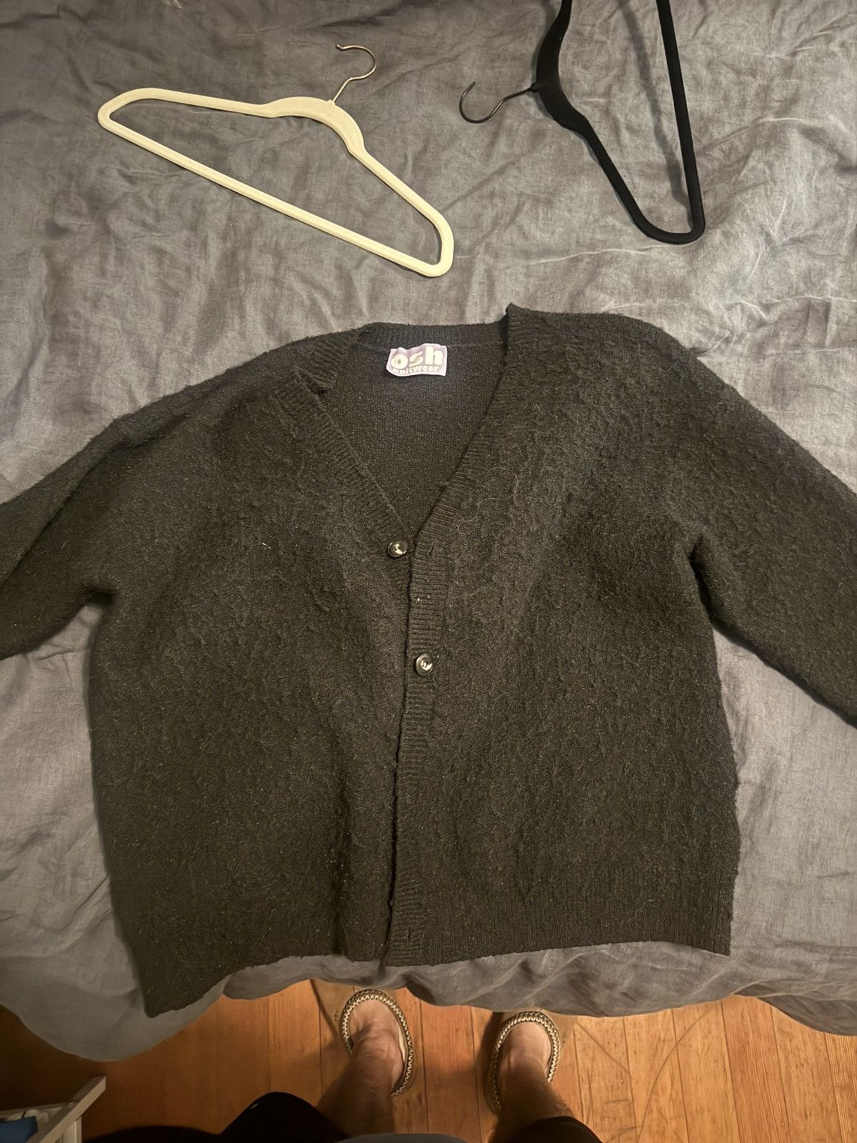 Other Osh Mohair Cardigan Size US L / EU 52-54 / 3 - 1 Thumbnail