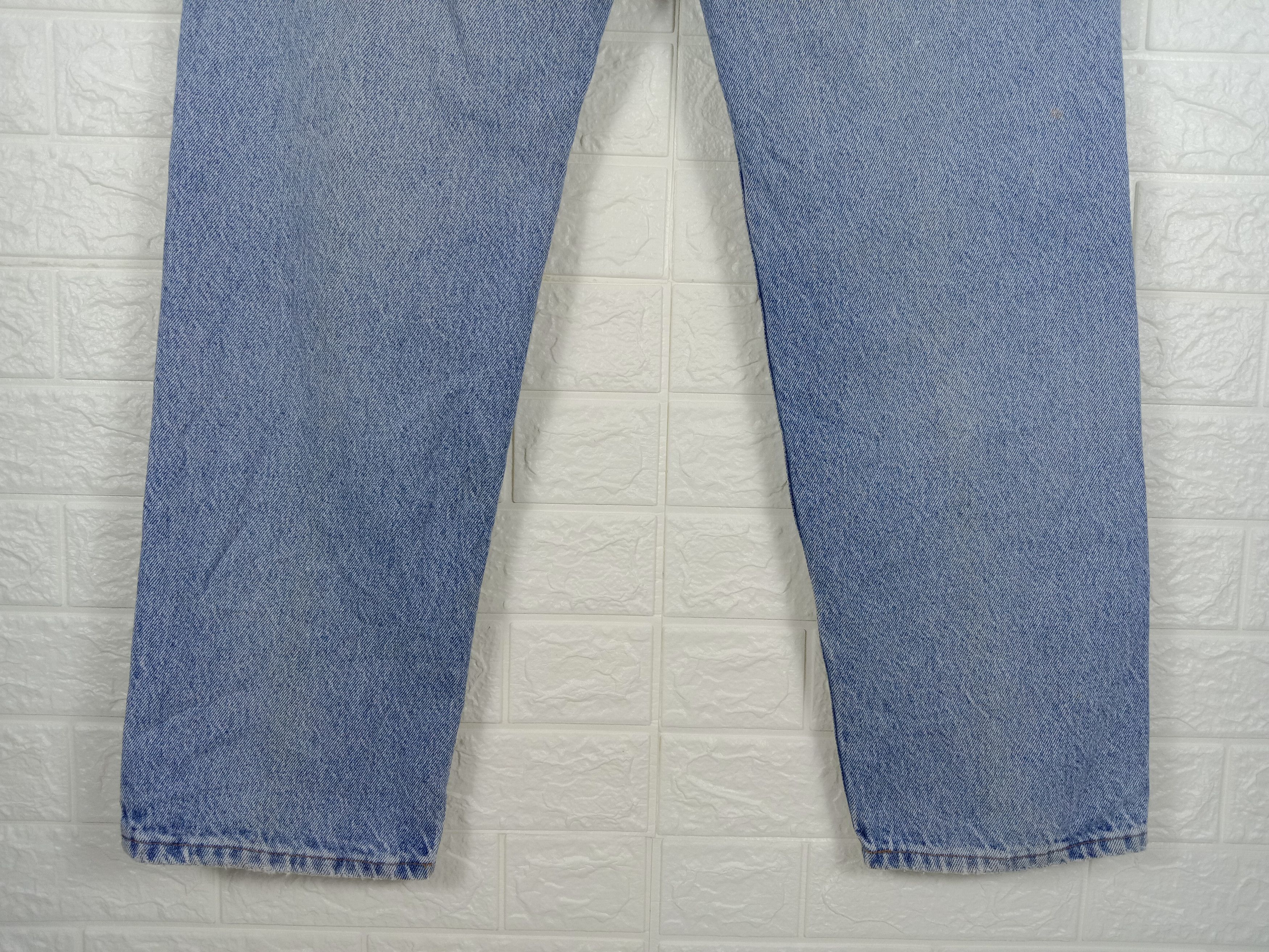 Levi's Vintage 90s Levi's 505 Jeans Faded Blue Distressed Denim Size US 36 / EU 52 - 8 Thumbnail