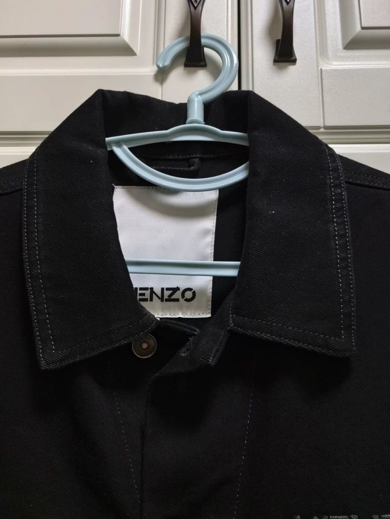 Kenzo KENZO Black denim jacket Size US M / EU 48-50 / 2 - 5 Thumbnail