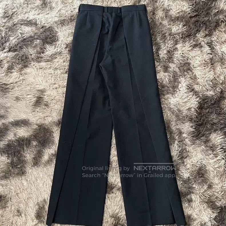 Balenciaga Balenciaga size XXS Solid color pleated button wool wide l Size US 27 - 2 Thumbnail
