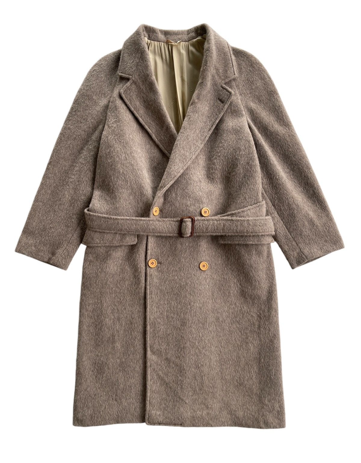Cacharel Cacharel Mohair Overcoat Size L / US 10 / IT 46 - 2 Thumbnail
