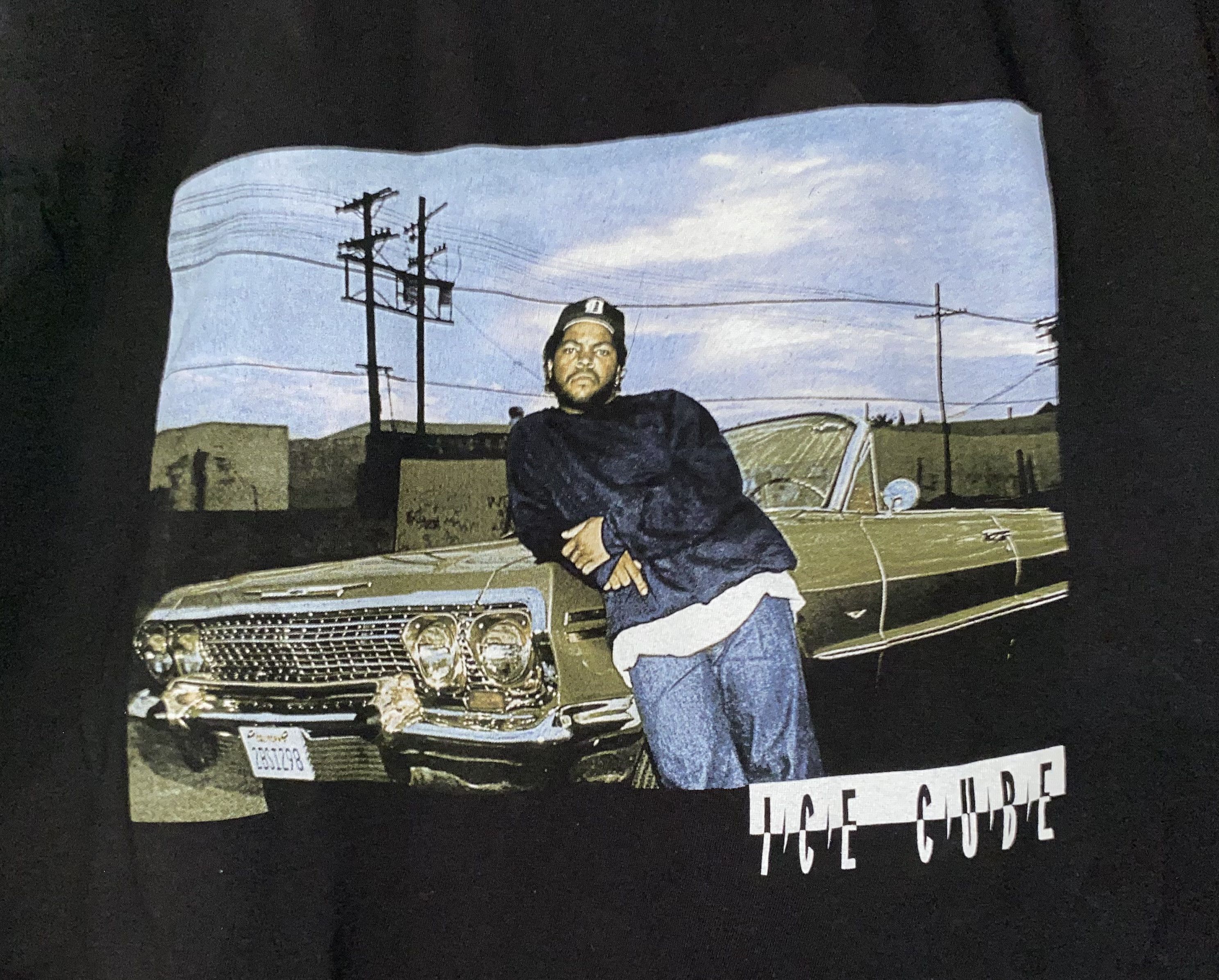 Band Tees Ice Cube Blackout Merch Classic Photo tee t Shirt Impala Car Size US XXL / EU 58 / 5 - 2 Thumbnail