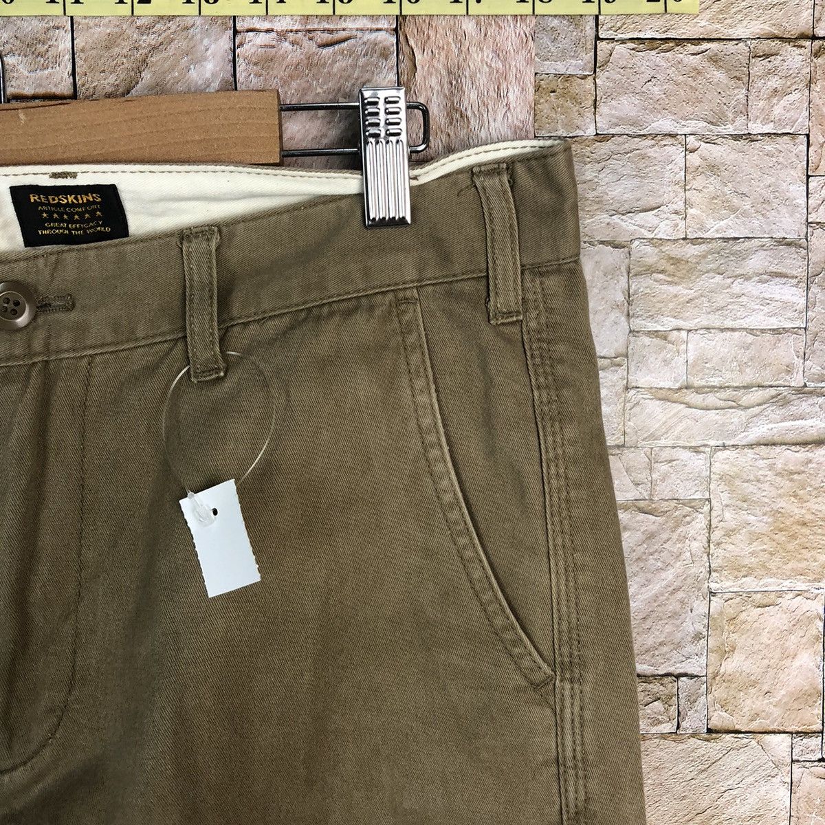 Japanese Brand Red Skins Brown utility Cargo Multipocket Pants #A650 Size US 31 - 9 Thumbnail