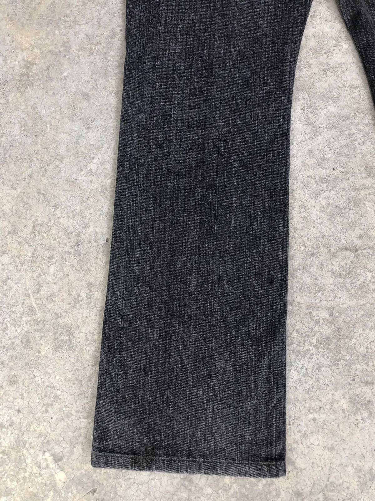 If Six Was Nine Japanese Uniqlo Flared Jeans Distressed Jeans Size US 32 / EU 48 - 11 Thumbnail