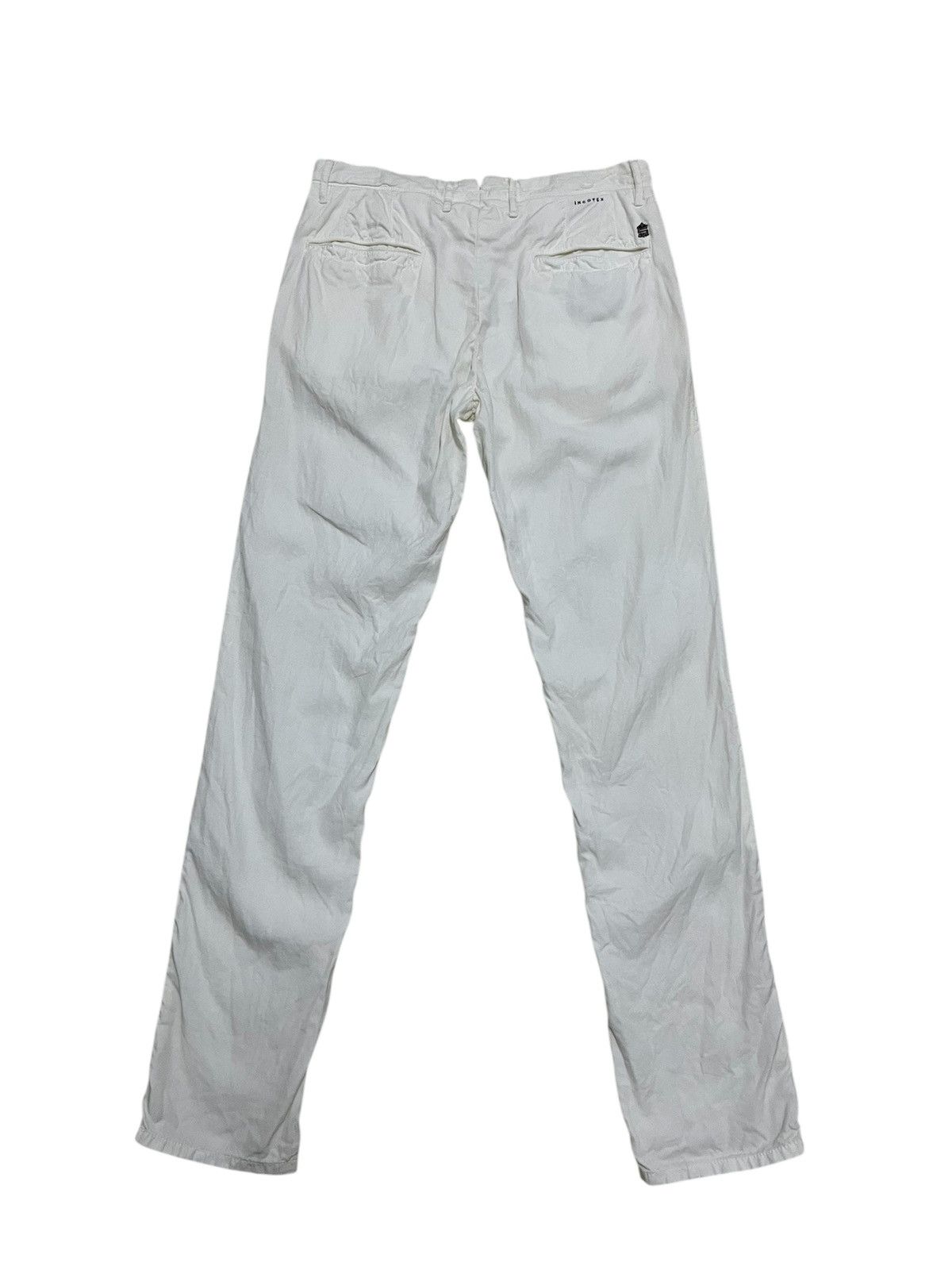 Slowear Incotex Slowear Slimfit Slacks Linen Pants Size US 33 - 2 Thumbnail