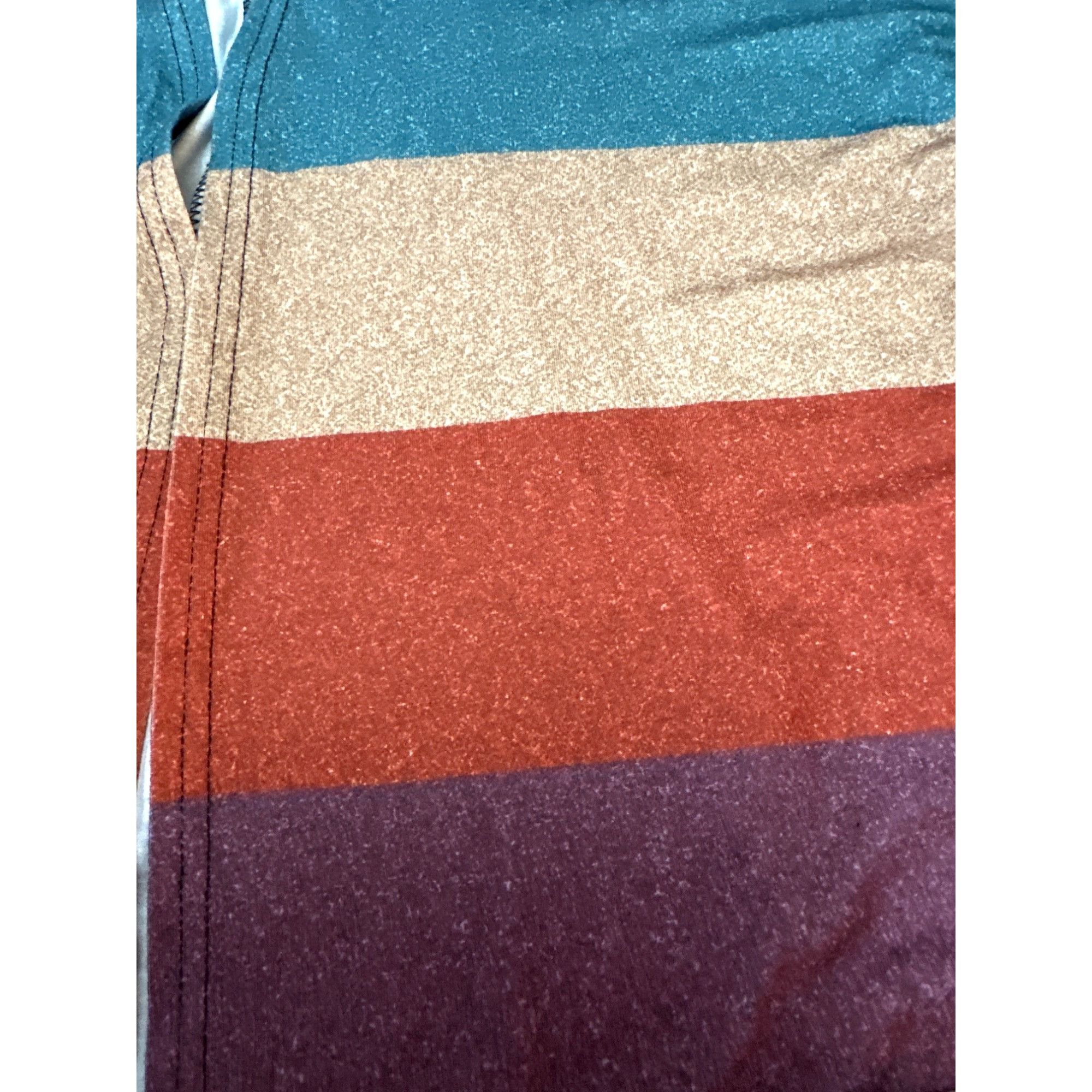 Other CCC Colorful Striped Cardigan With Front Pockets Lightweight Size XL / US 12-14 / IT 48-50 - 8 Thumbnail