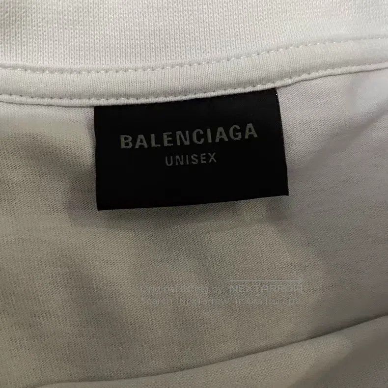 Balenciaga Balenciaga Black and White Striped Short Sleeve T-Shirt wi Size US L / EU 52-54 / 3 - 3 Thumbnail