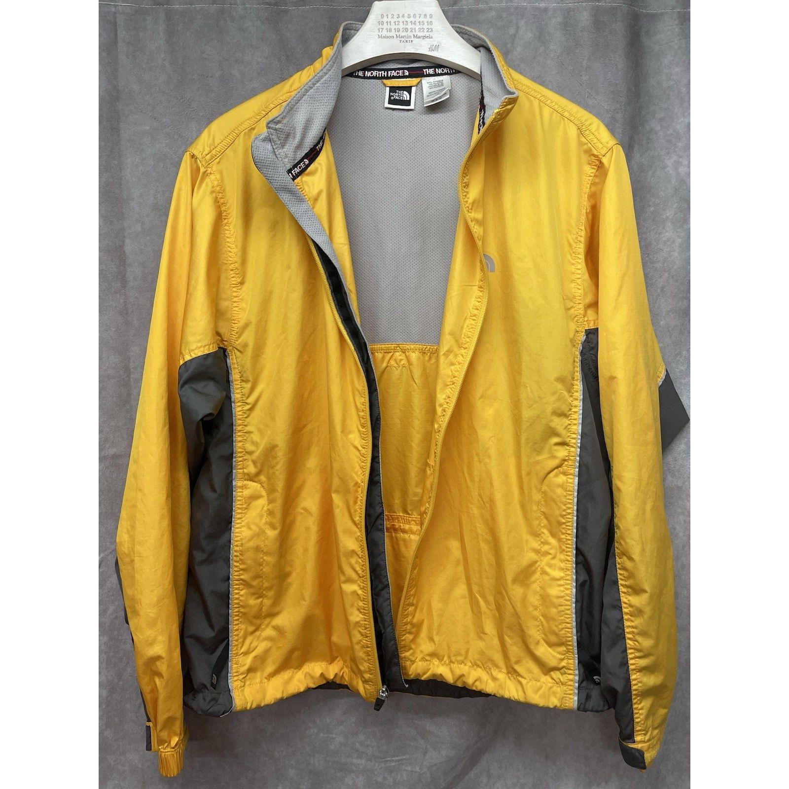 The North Face The North Face Mens Large Yellow/Gray Full Zip Lightweight S Size US L / EU 52-54 / 3 - 7 Thumbnail